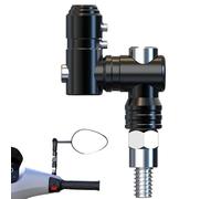 Prolunghe Specchietti Moto Staffe Per Manubrio Sport Motoristici | Adattatore Regolabile Specchietto Retrovisore Moto Manubrio Powersports Per Camping Sport Fitness Uomo Donna Famiglia
