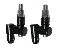 Prolunghe Specchietti per Moto,Kit da 2 Prolunghe Specchietto Moto - Componenti Alluminio con Attacco Regolabile 360° per Appassionati Pendolari Escursioni Avventura