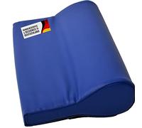 Promafit Cuscino cervicale oleorepellente e impermeabile per il massaggio con schiuma a cellule fini e rivestimento in PU come cuscino cervicale per lettino da massaggio (blu)