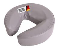 Promafit - Poggiatesta professionale per massaggi, in diversi colori, accessori per massaggi per stoccaggio ottimale e facile da pulire, colore grigio