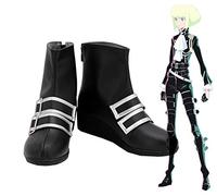 Promare Lio Fotia Cosplay Stivali Scarpe nere Su misura di qualsiasi dimensione Costumi Cosplay di Halloween Prop 37