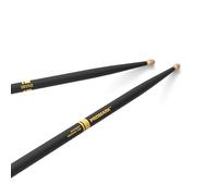 ProMark Rebound 5AB ActiveGrip Hickory Drumsticks - Presa migliorata per batteria di precisione - Punta in legno di ghianda - 1 paio
