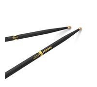 ProMark Bacchette Batteria - Rebound 5B Drum Sticks - ActiveGrip - Diventa più aderente con il sudore delle mani - Finitura Active Grip, Punta di ghianda, Legno di hickory - 1 Coppia