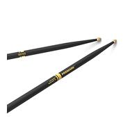 ProMark Bacchette Batteria - Rebound 7A Drum Sticks - ActiveGrip - Diventa più aderente con il sudore delle mani - Finitura Active Grip, Punta di ghianda, Legno di hickory - 1 Coppia