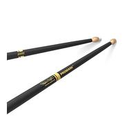 ProMark Bacchette Batteria - Stephen Drum Sticks - ActiveGrip - Diventa più aderente con il sudore delle mani - Finitura Active Grip, Punta di legno ovale, Legno d'acero - 1 Coppia