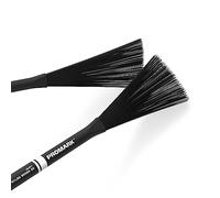 ProMark Heavy Nylon Brush 2B - Nero - Jazz Brush - Spazzola metallica per rullanti - Nylon Drum Brush