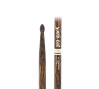 Promark Classic Firegrain Forward 5A Bacchette Batteria Punta Ovale Legno Noce