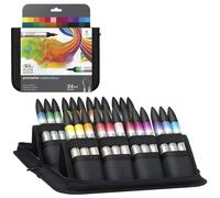 PROMARKER WATERCOLOUR ASTUCCIO set 24 PENNARELLI DOPPIA PUNTA WINSOR&NEWTON