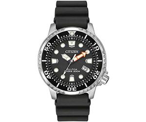 Promaster cittadinanza tuffatore-energia solare-Orologio da uomo con Display analogico e cinturino in acciaio INOX color argento 0150-28E BN