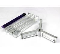 Promat Estrattore Universale A 3 Braccia 150 X 150 Mm Con Sicurezza A Gancio