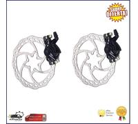 Promax Kit Freni Disco DSK320 Meccanico Ant+Post Disco 160mm Mtb Post Mountain