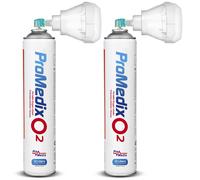 Promedix Inalatore Ossigeno Portatile PR-994 12L 99,4% - 2 pezzi