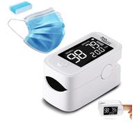 Promedix PR-870 Pulsossimetro medico 1,5" HD LED + 20 Maschere PR-280 CE blu