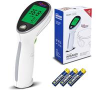 Promedix PR-960 Termómetro medico infrarrojo sin contacto Temperatura IR de la leche en un biberon o del agua de baño | Pilas incluidas