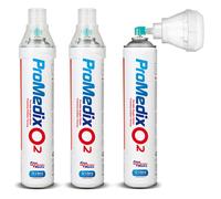 Promedix PR-994 12L Ossigeno Portatile - 3 pezzi, 99,4%