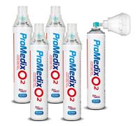 Promedix PR-994 Inalatore ossigeno portatile 12L 99,4% - set 5 pezzi