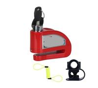 Promemoria Di Sicurezza Blocco Freno A Disco Per Corda A Per Ruota Scooter Per Moto Bloccadisco Lucchetto(RED-3)