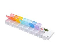 Promemoria Giornaliero Per La Scatola Delle Pillole - Organizzatore Della Scatola Dellee Pillolee, Organizzatore Elettronico Digitale Delle Pillolee, Porta Pillole Portatile A 14 Scomparti Con Promemo