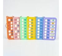 Promemoria per bambini - Grafico di comportamento per bambini, Grafico di routine ṕer piccoli lavori domestici con portachiavi, Ģrafico ďi routine quotidiana p̀er b́ambini, Grafici tascabili portatili