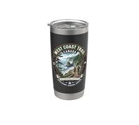 Promemoria per il parco nazionale del West Coast Trail Canada Pacific Rim Bicchiere termico in acciaio inox doppia parete