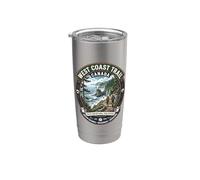 Promemoria per il parco nazionale del West Coast Trail Canada Pacific Rim Bicchiere termico in acciaio inox doppia parete