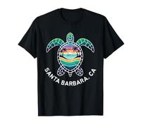Promemoria per Una Vacanza Souvenir a Santa Barbara, CA, California Maglietta