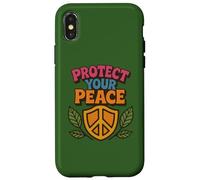 Promemoria spirituale per proteggere la tua pace Custodia per iPhone X/XS