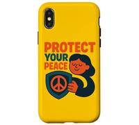 Promemoria spirituale per proteggere la tua pace Custodia per iPhone X/XS