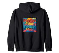 Promemoria Spirituale per Proteggere la Tua Pace Mindful Energy Felpa con Cappuccio