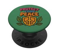 Promemoria spirituale per proteggere la tua pace PopSockets PopGrip Adesivo