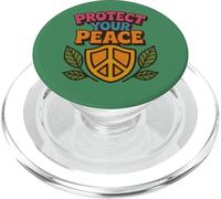 Promemoria spirituale per proteggere la tua pace PopSockets PopGrip per MagSafe