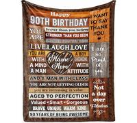 Promessa "Mi completi" Tenendosi per mano, regalo personalizzato per marito e moglie, coperta con impronta di mano, regalo di compleanno per lei, nomi personalizzati