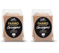 Prometeo, Lasagne integrali di farro bio, 500g (Confezione da 2)
