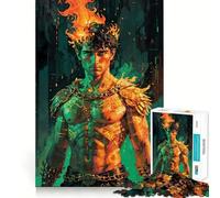 Prometeo Svincolato︰ Custode della Fiamma Sacra Puzzle da 1000 pezzi per adulti Gioco di puzzle intellettuale Divertimento rilassante Opera d'arte di alta qualità 50x75cm