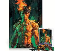 Prometeo Svincolato︰ Custode della Fiamma Sacra Puzzle da 1000 pezzi per adulti Gioco di puzzle intellettuale Divertimento rilassante Opera d'arte di alta qualità 38x52cm