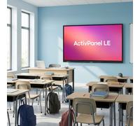 Promethean ActivPanel LE 75 Display Interattivo 4K Display interattivo 4K da 75 pollici con Android 14, tecnologia multi-touch a 40 punti e
