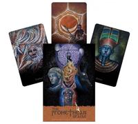 Promethean Oracle Tarot Chakra Mazzo 50 Carte & Libro Guida Set Schiffer