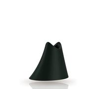 promis holder portaspazzolino sostenibile realizzato in materiale rinnovabile | bioplastica | adatto per lo spazzolino promis brush (single, nero)