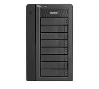 PROMISE - Pegasus2 R8 32TB I Tecnologia Thunderbolt 2 I Protezione RAID I Sistema Archiviazione Progetti Multimediali I Professinale E Veloce - Nero