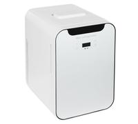 PromiseFly Mini frigorifero da 16 l, 12 V/220 V, multifunzione con display digitale a LED, piccolo frigorifero per appartamenti, camera da letto, soggiorno, uffici e dormitori