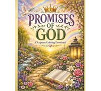 Promises of God: A Scripture Coloring Devotional: 50 Bold and Easy Christian Designs to Meditate on Biblical Truths, Hope, and Encouragement