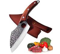 Promithi Coltello da cucina professionale,tascabile,multiuso,per cuoco,macellaio,per disossare, tritatutto,Coltelli da chef,Coltello per disosso, Universale cucina coltello da verdure carne tritare