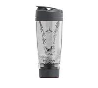Promixx Pro Shaker Elettrico - 600ml - Mixer Vortex Proteico Ricaricabile USB-C con Tecnologia X-Blade & Contenitore Integratori - Shaker Senza BPA Facile da Pulire Fitness e Viaggi - Grigio Grafite