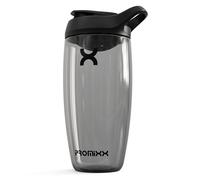 Promixx PURSUIT Bottiglia shaker per proteine New Edition - Bottiglie per miscele di proteine e integratori - Bicchiere shaker per proteine facile da pulire e resistente, 700ml, Nero
