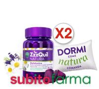 Promo 2 Confezioni Zzzquil Natura - 30+30 Pastiglie Gommose