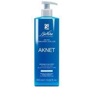 Promo 2 pezzi BioNike Aknet - Gel Detergente Viso e Corpo per Pelli a Tendenza Acneica e Grasse, Riequilibra e Purifica la Pelle, Migliora le Imperfezioni, 2x400 ml