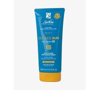 promo 2 pezzi Bionike Defence Sun - Latte Fluido Solare Corpo per Pelli Sensibili e Intolleranti SPF 15, Azione Protettiva e Antiossidante, Waterproof, Rafforza e Ripara la Pelle, 2x200 ml