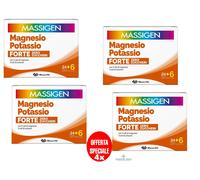 PROMO 4X Marco Viti Massigen Magnesio e Potassio Forte Zero Zuccheri 120 Buste