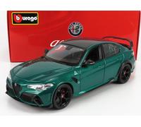 PROMO: ALFA ROMEO - GIULIA GTAm 2020 verde Montreal 1/18 di BURAGO 18-01447