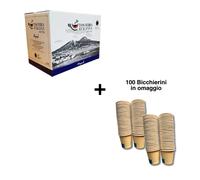 [PROMO] Cialde in carta ese 44 mm Tosteria Italiana miscela Genova Dek + bicchie